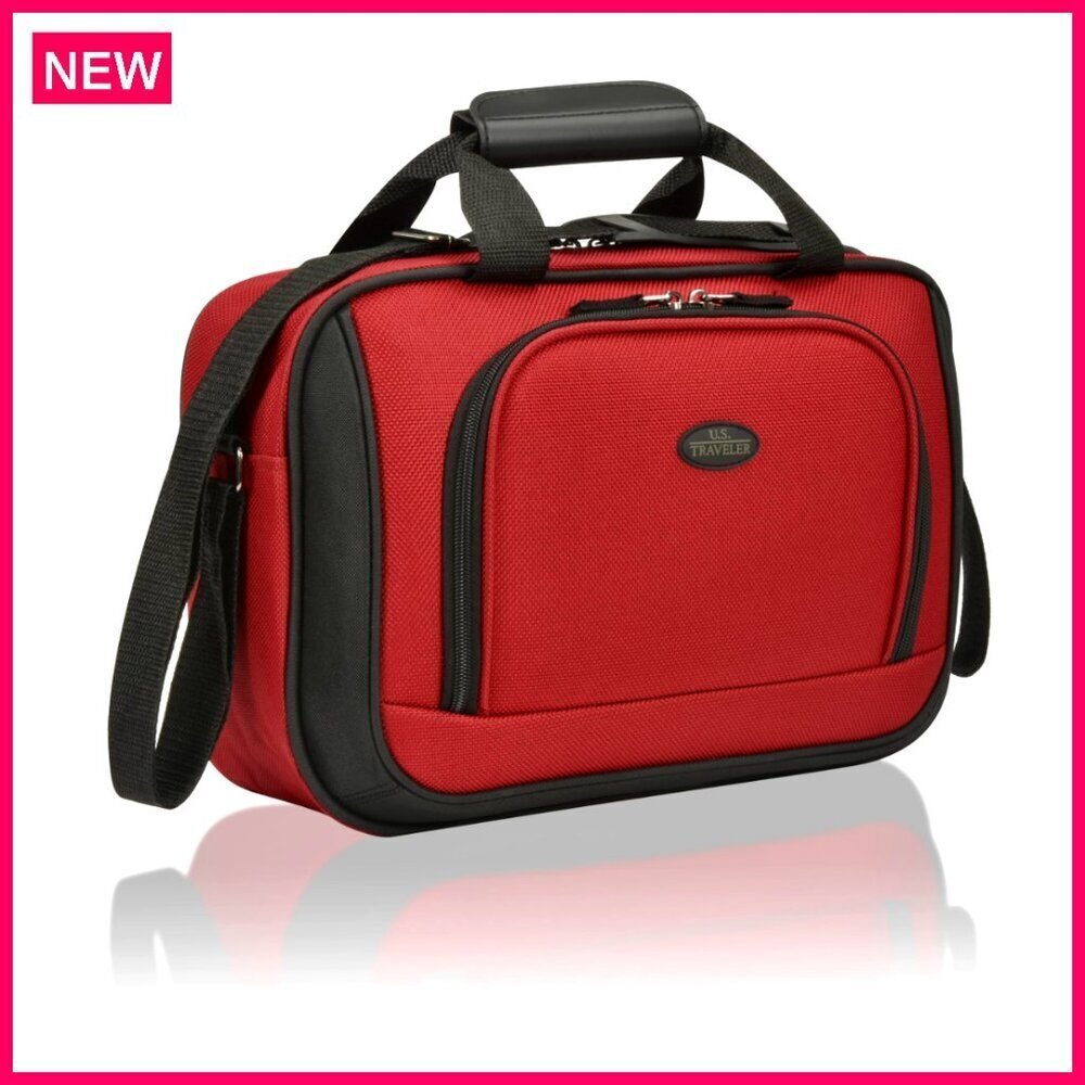 14" Lightweight Travel Tote Bag, 1200D Polyester, Luggage Strap